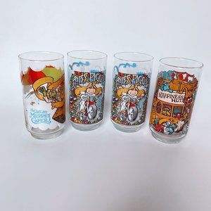 Vintage Muppets Glass Tumbler set of 4 Mcdonalds 1981